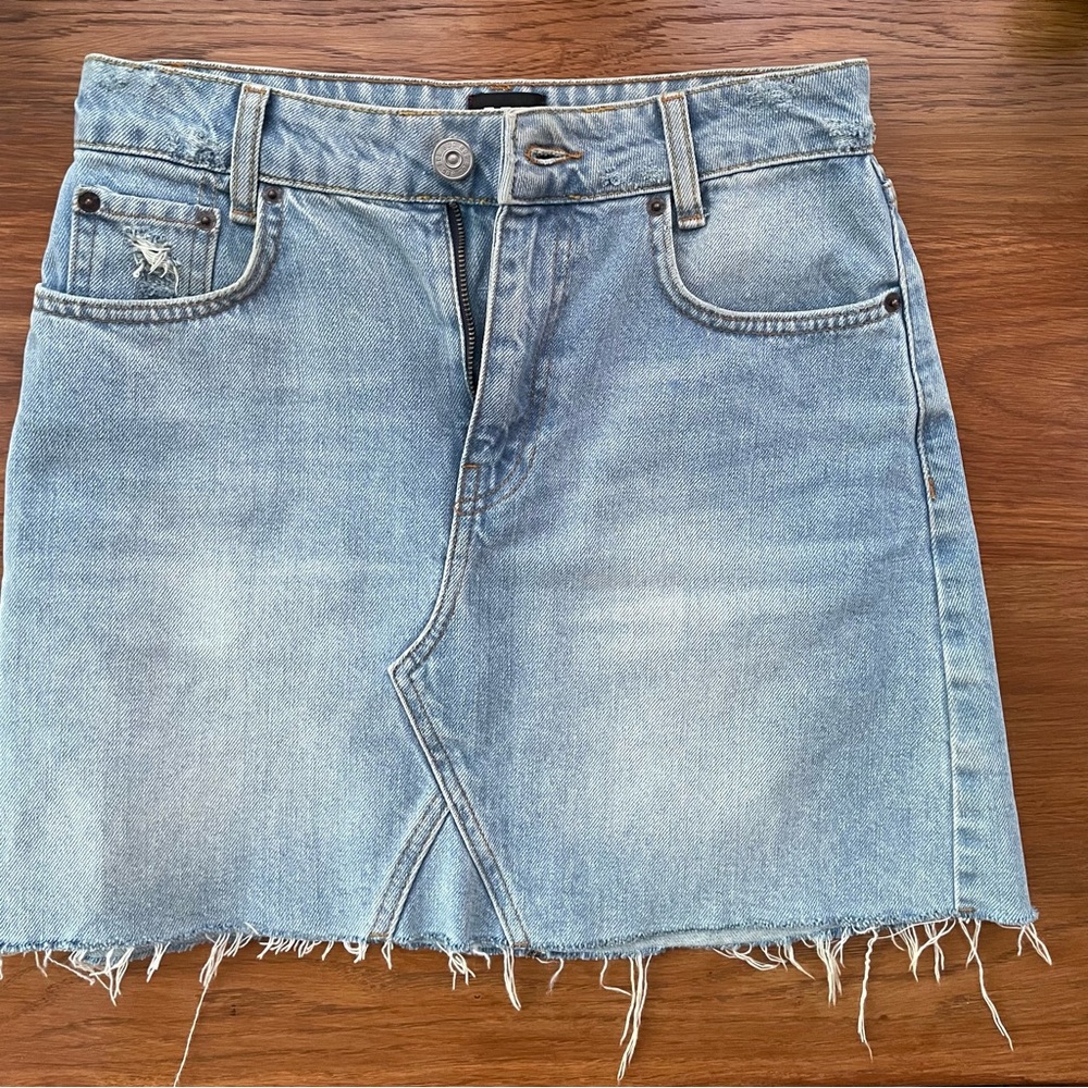Denim Miniskirt